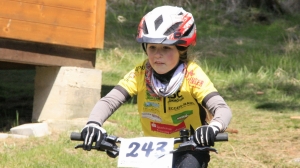 Hannah schaffte in der U9w einen hervorragenden 3. Platz