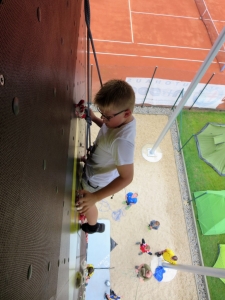 Tag 2 Nachmittag Klettern am RSC Turm